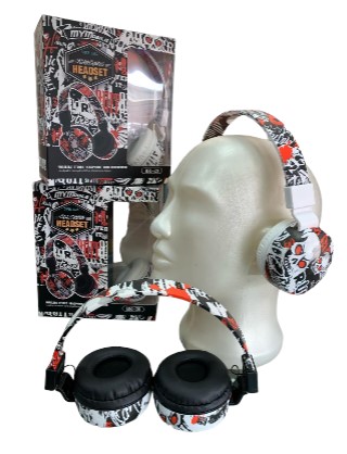 Diadema Estampada Inalámbricos BT BK-20