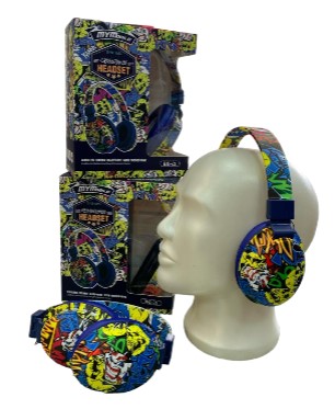 Miniatura 2 de Diadema Estampada Inalámbricos BT BK-21