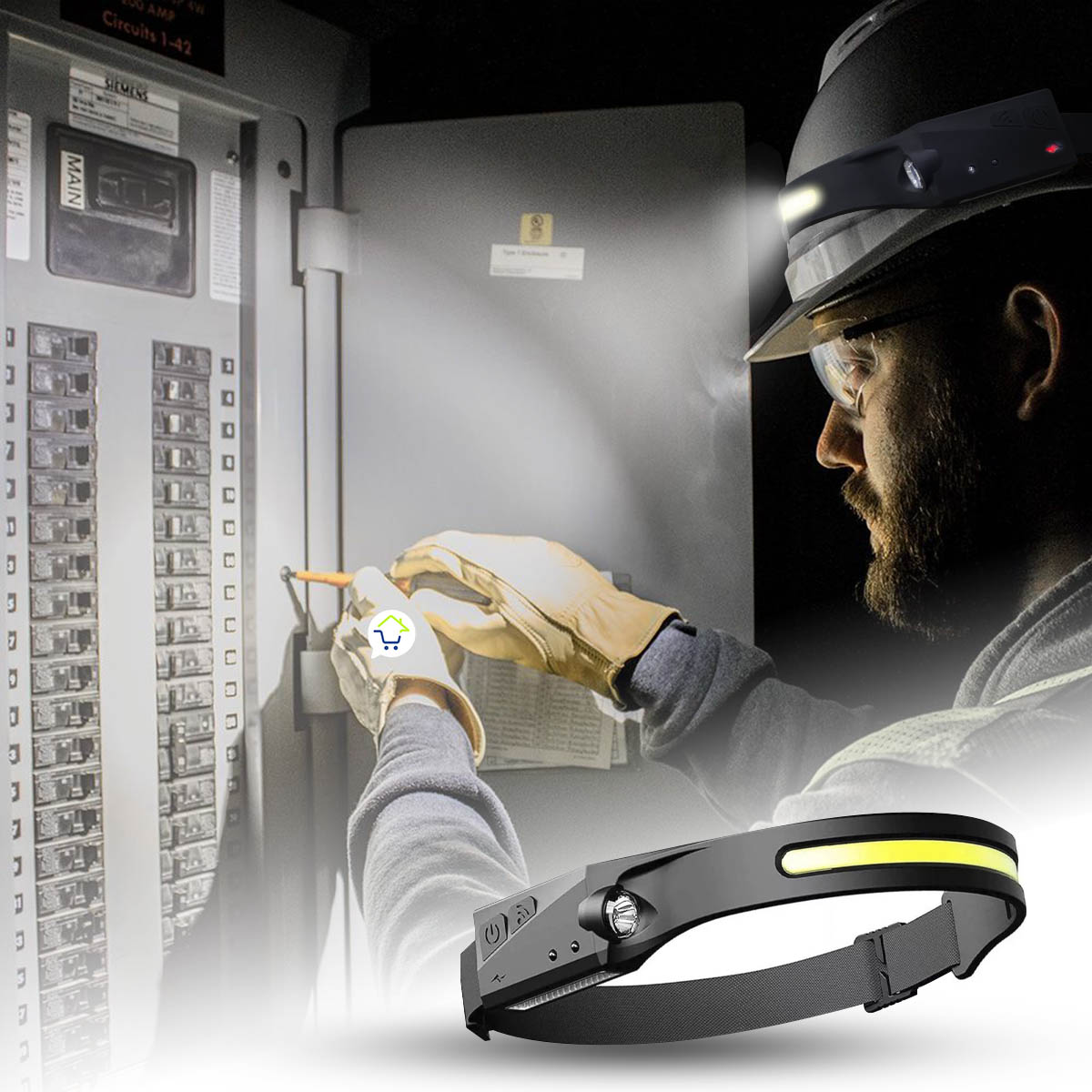 Linterna Minera Led Ajustable HK-005