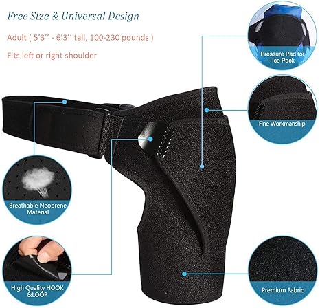 Miniatura 2 de HOMBRERA COMPRESION ORTOPEDICA