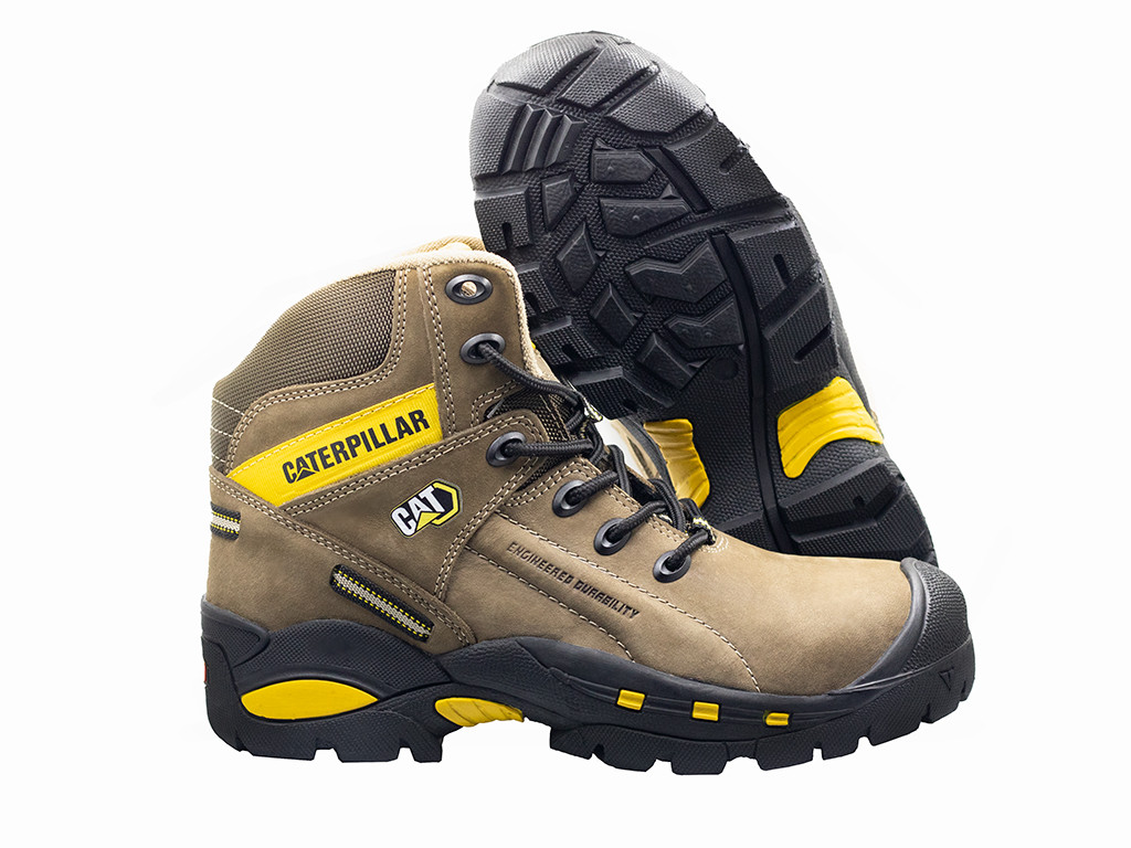 Bota Caterpillar 1355 Beige Con Puntera
