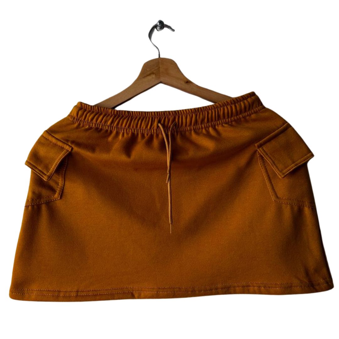 FALDA DAMA MOSTAZA XL