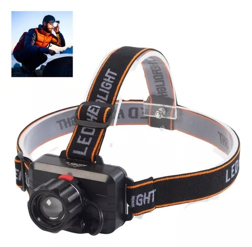 Miniatura 4 de Linterna Minera Frontal Led 10w T6