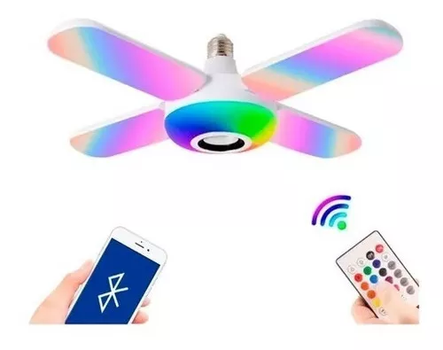 Miniatura 1 de Lámpara de sonido LED con pétalos de col