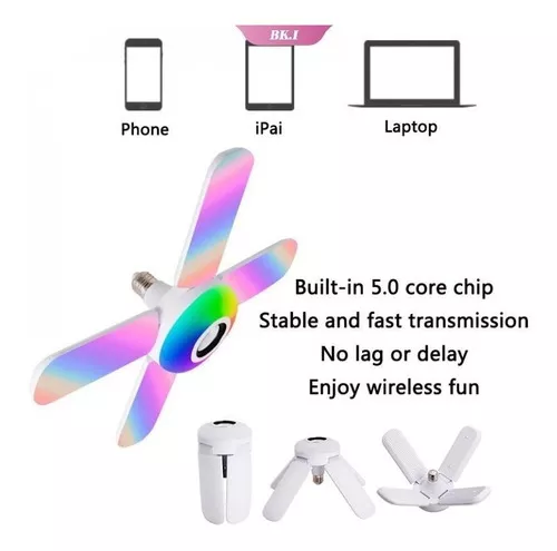 Miniatura 3 de Lámpara de sonido LED con pétalos de col