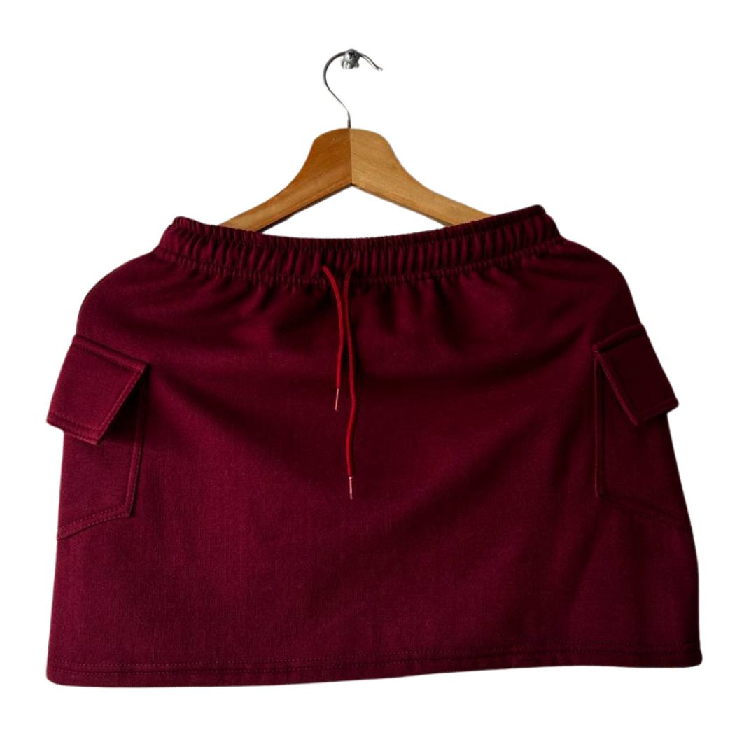 FALDA DAMA VINOTINTO L