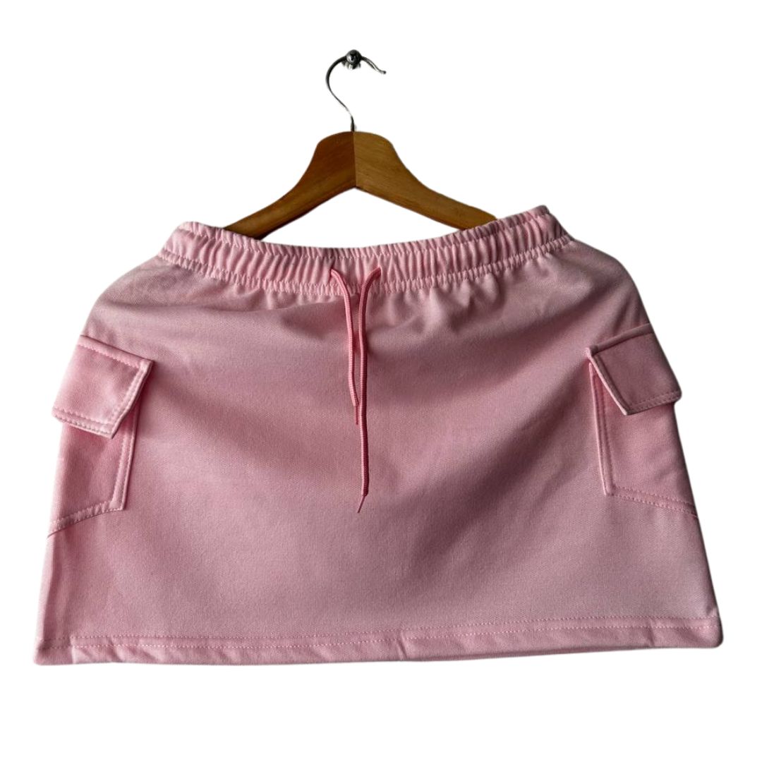 FALDA DAMA ROSA BEBE M