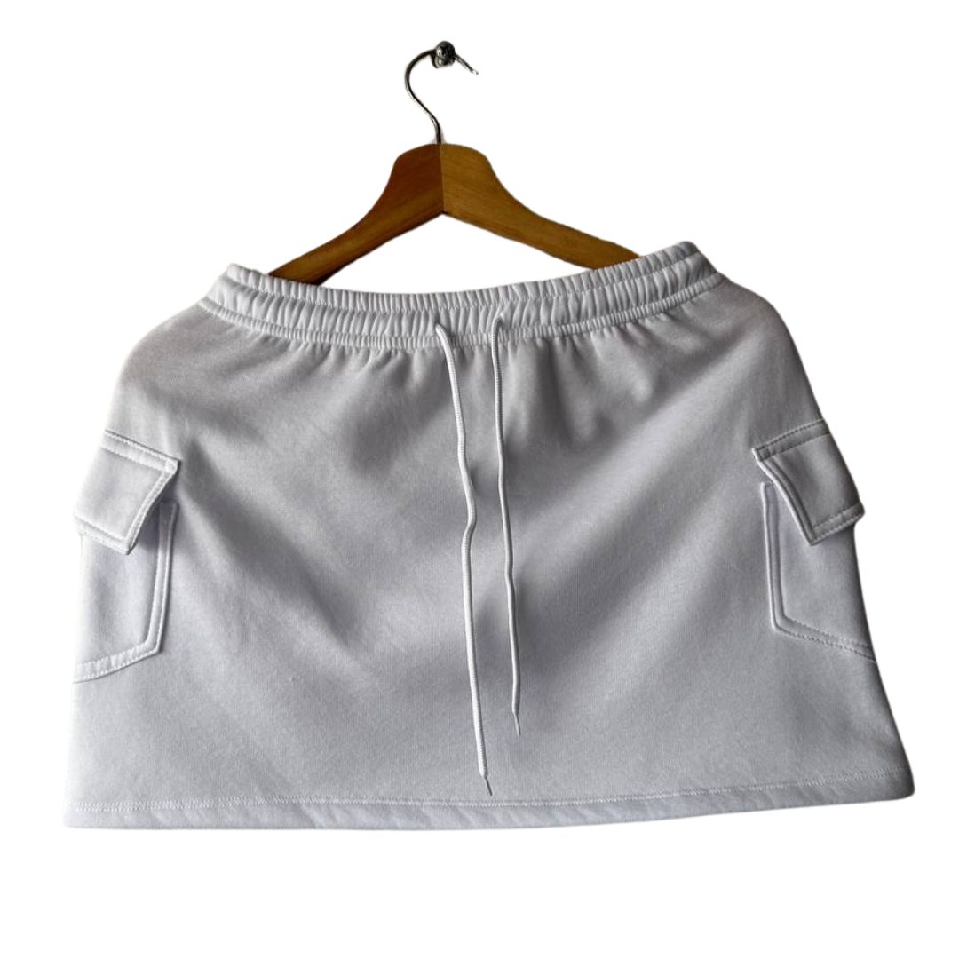 FALDA DAMA BLANCO S