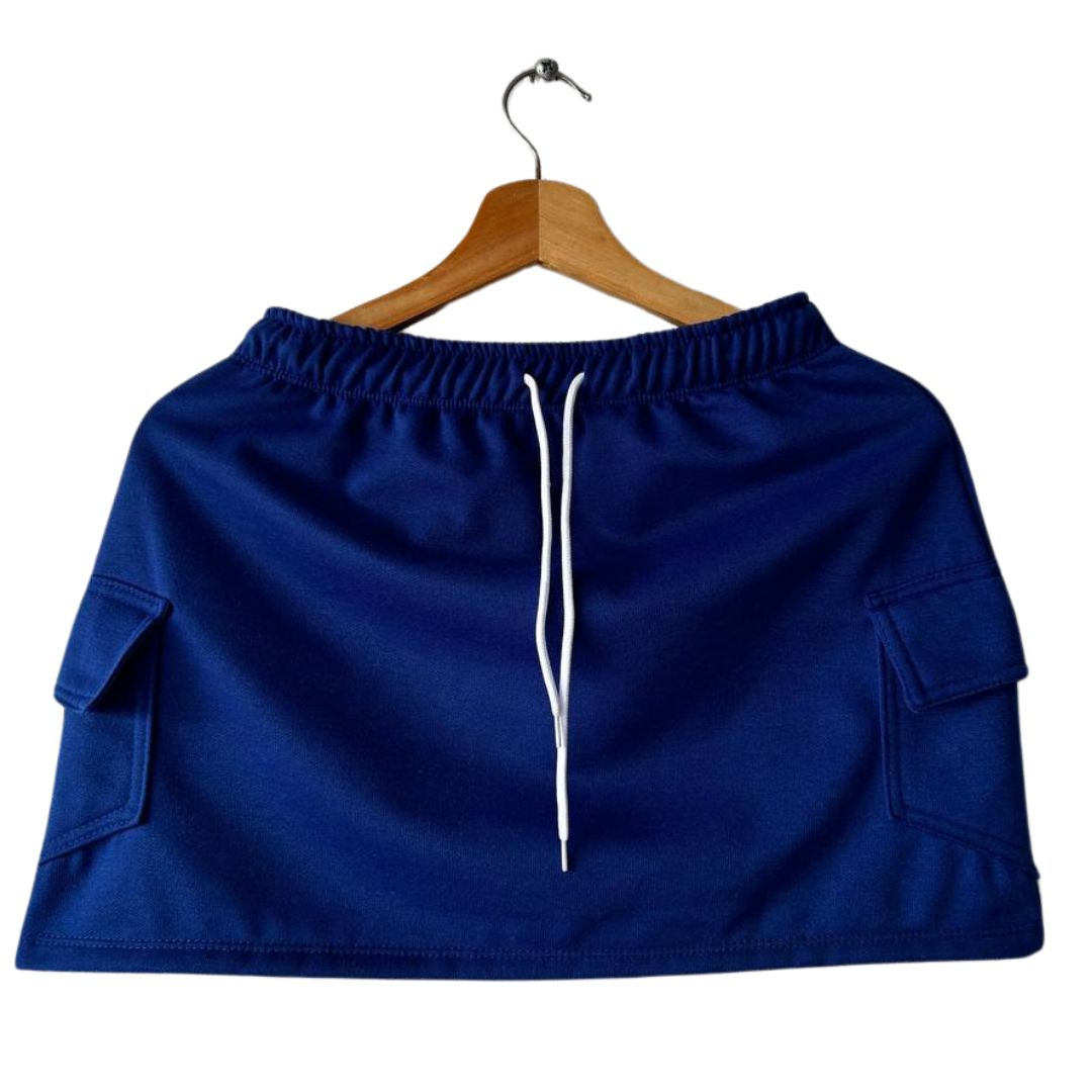 FALDA DAMA AZUL REY S