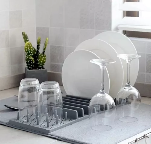 Miniatura 5 de Escurridor Plegable Alfombra Gris