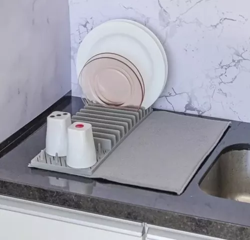 Miniatura 3 de Escurridor Plegable Alfombra Gris