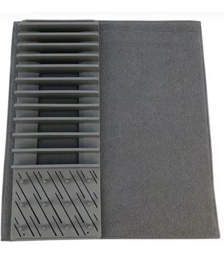 Miniatura 2 de Escurridor Plegable Alfombra Gris