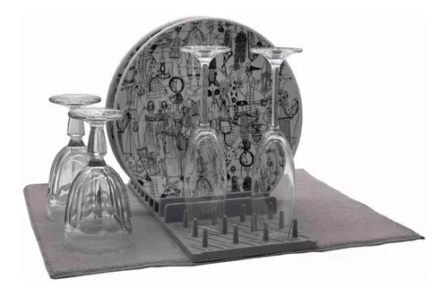 Miniatura 7 de Escurridor Plegable Alfombra Gris