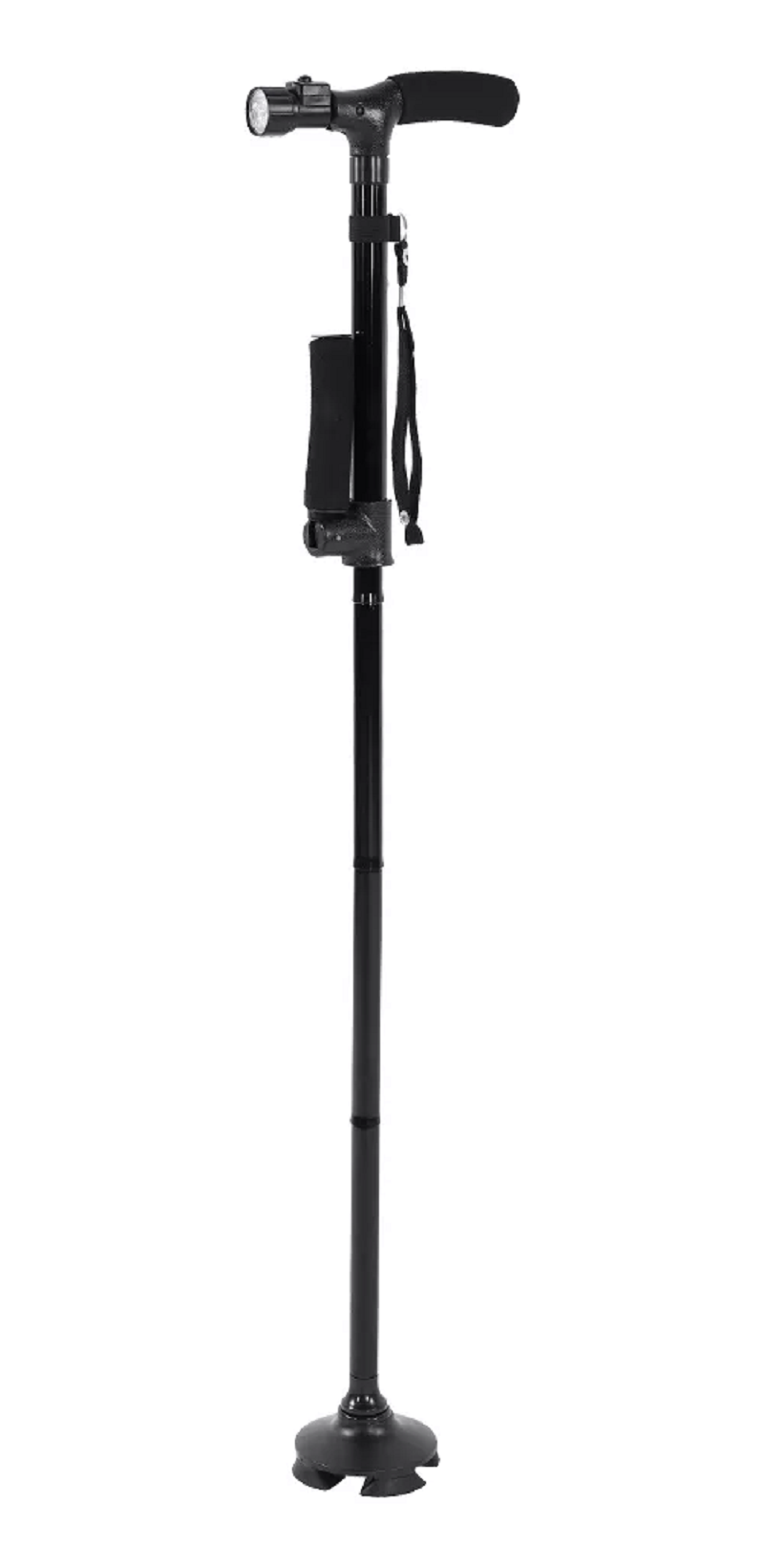 Bastón Plegable Linterna, Antideslizante