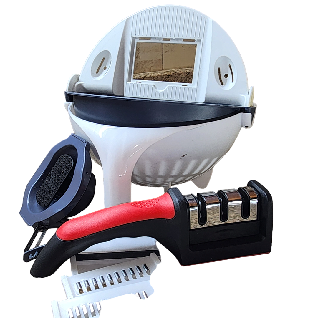 Miniatura 8 de COMBO 1 RALLADOR 9 EN 1 + 1 AFILADOR