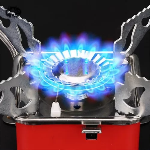 Miniatura 8 de Mini estufa camping montaña parrilla