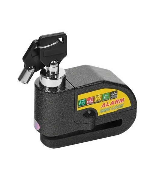 Miniatura 4 de CANDADO DISCO ALARMA PARA MOTO