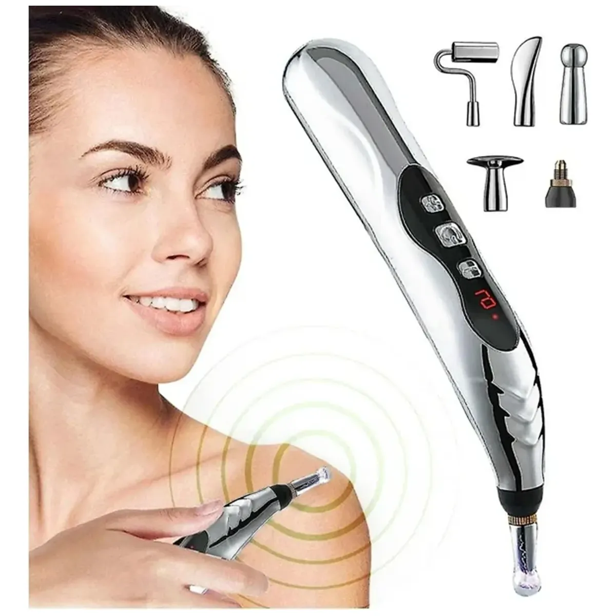 Lapiz Acupuntura Electrónico De Pila