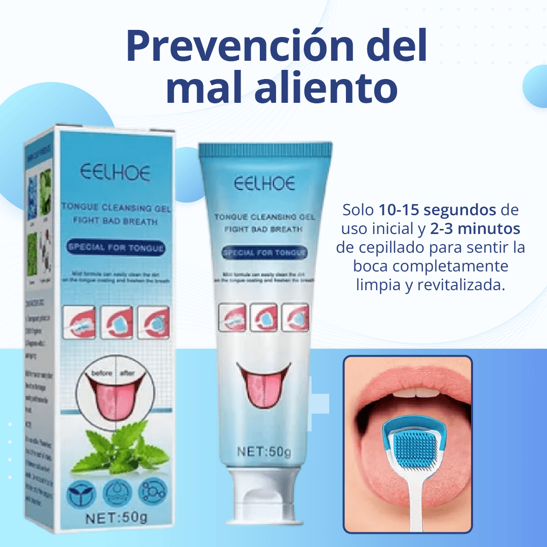 Miniatura 5 de GEL LIMPIADOR DE LENGUA CEPILLO FRESCO
