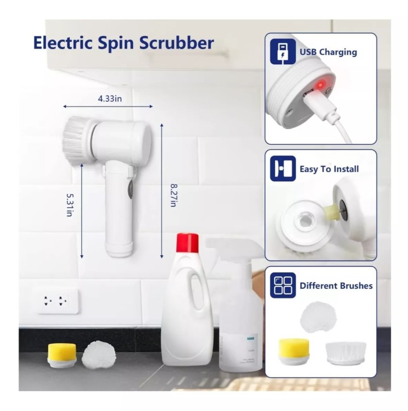 Miniatura 2 de Cepillo  Limpieza Hogar Inalámbrico 5EN1