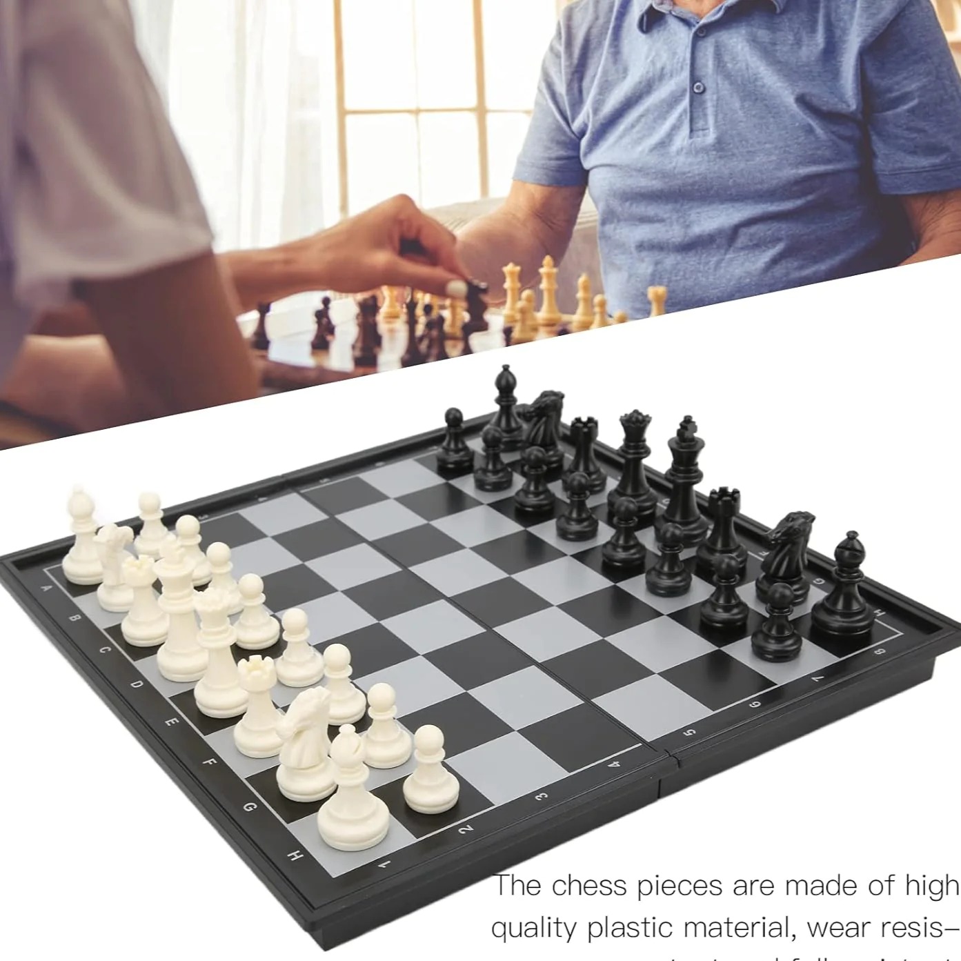 Miniatura 2 de juego de mesa ajedrez sencillo