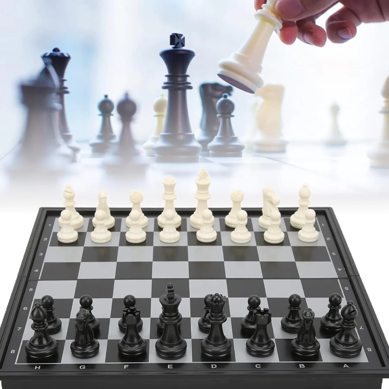 Miniatura 1 de juego de mesa ajedrez sencillo