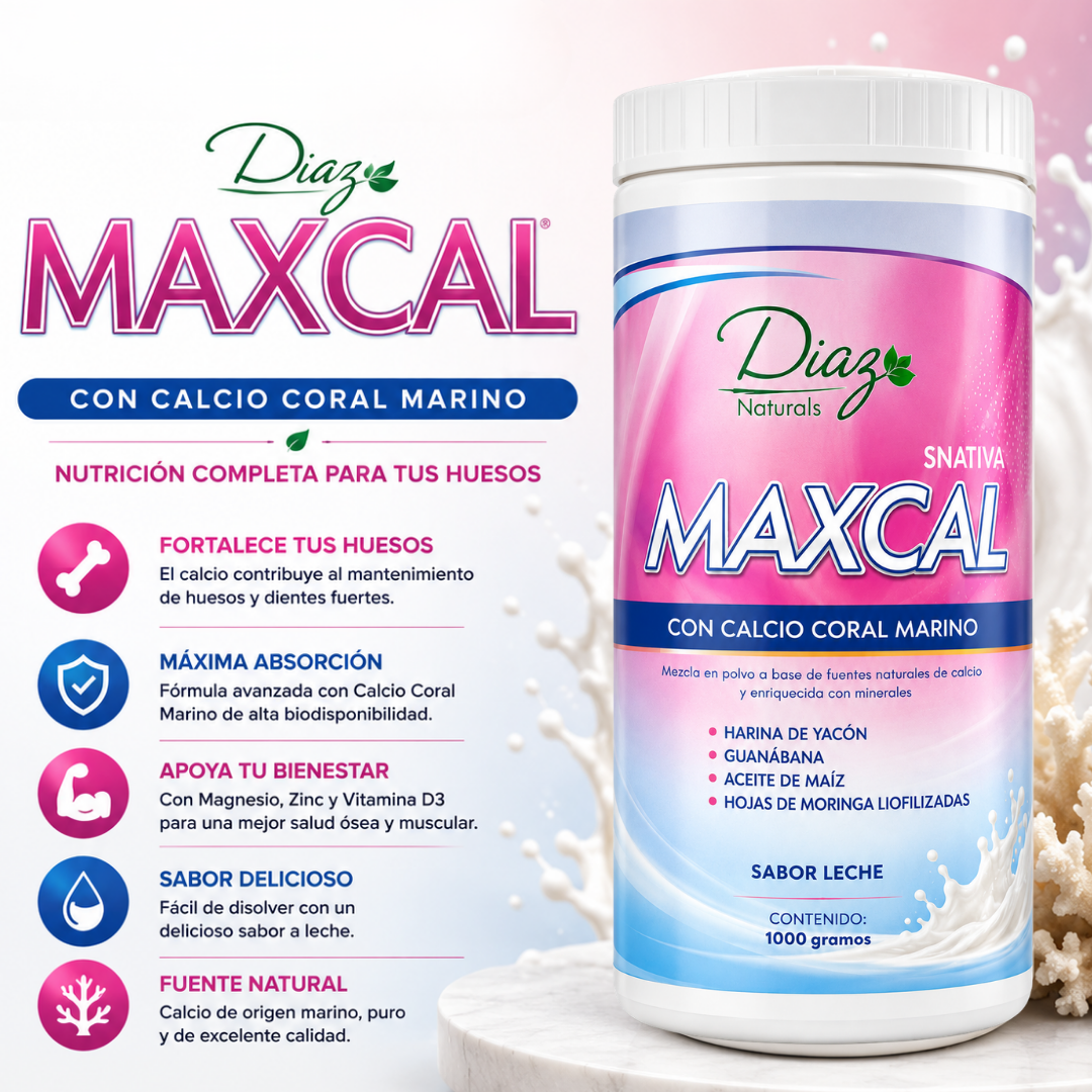 MAXCAL POR 1000 GR DN | Huesos Fuertes