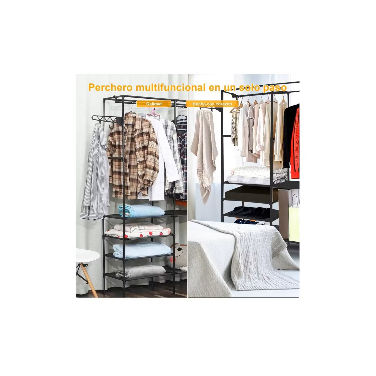 Miniatura 3 de Armario Closet Organizador 2 Espacios