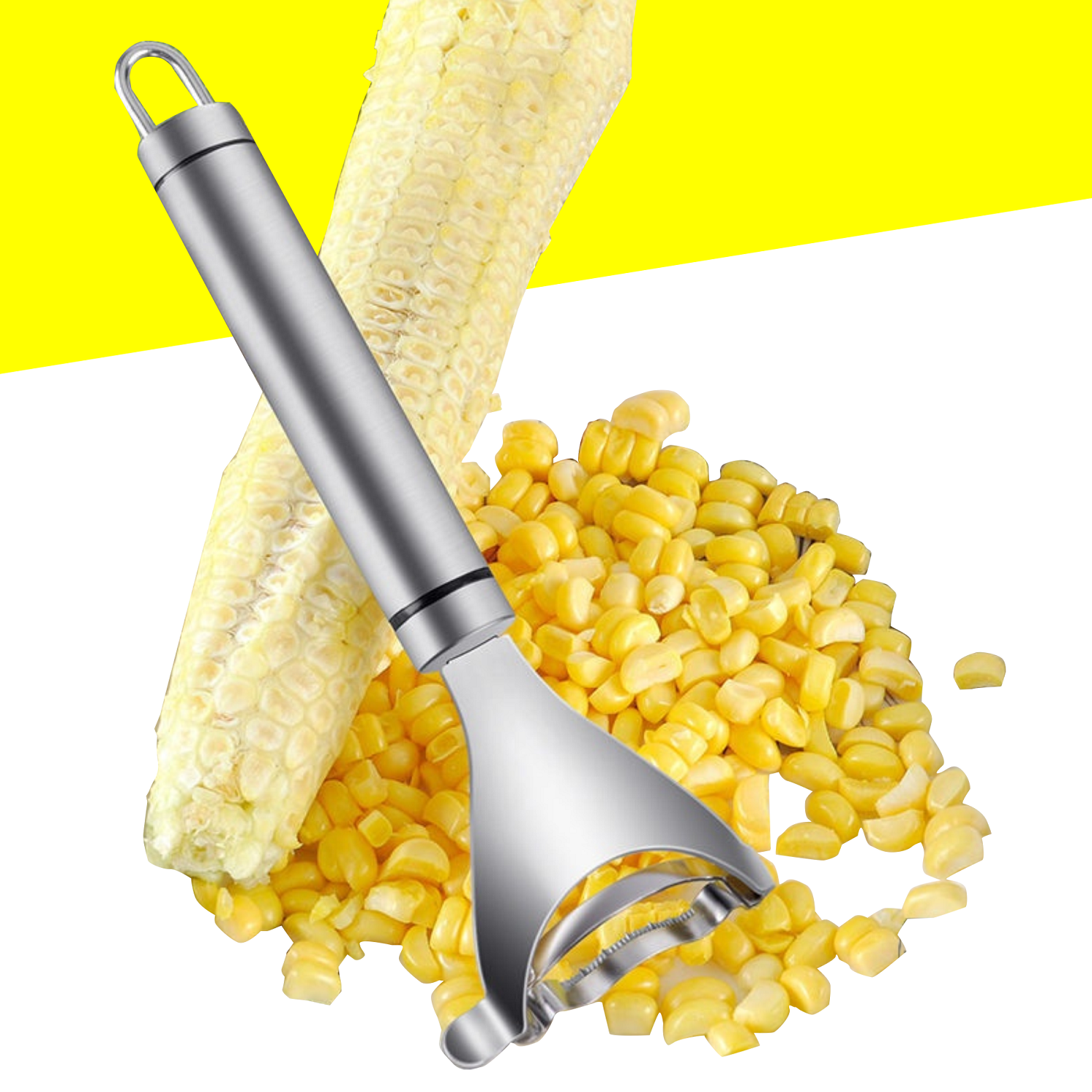 Miniatura 5 de Pelador Desgranador De Maíz Acero Inoxid