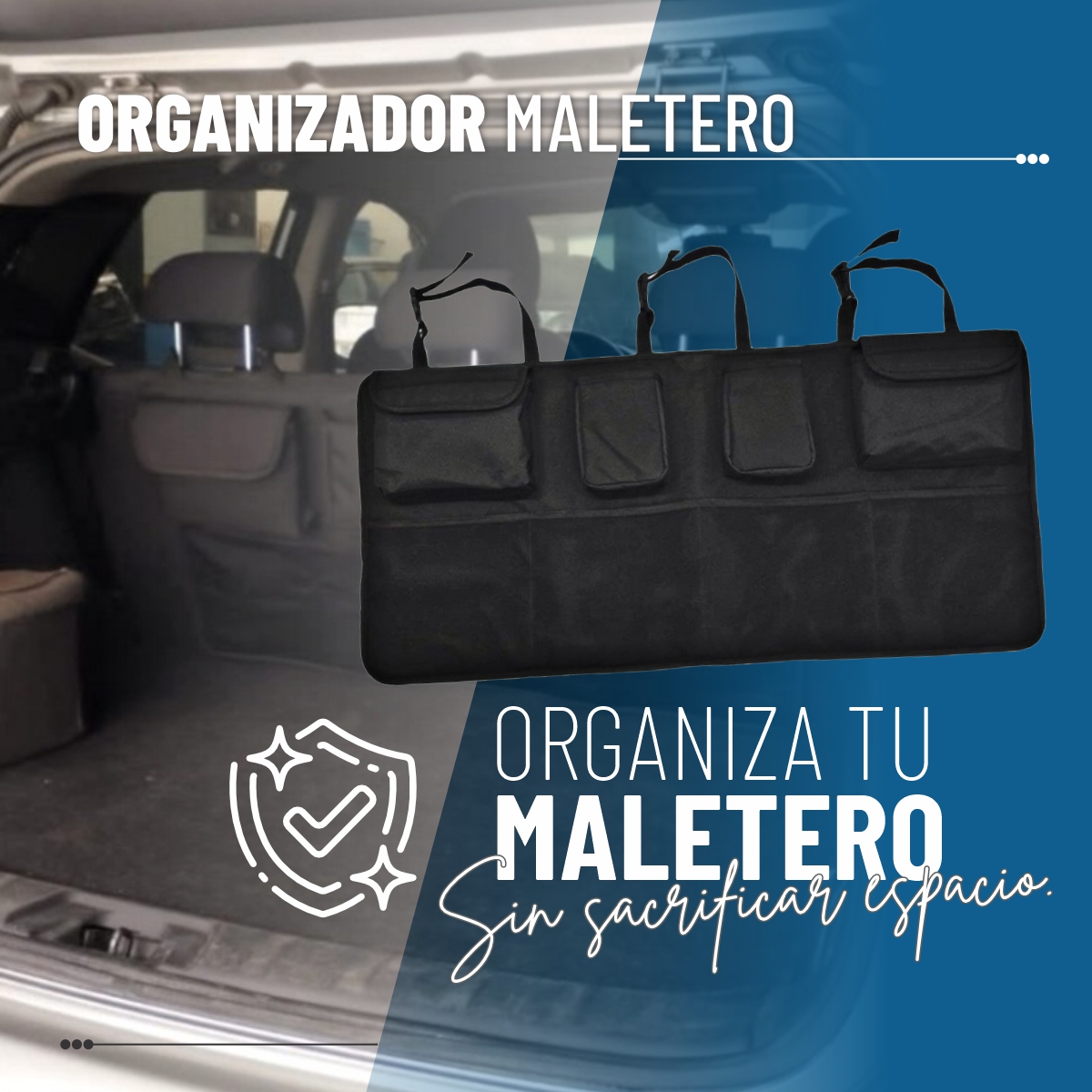ORGANIZADOR MALETERO PARA CARRO