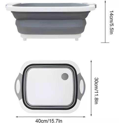 Miniatura 2 de Tabla de picar y escurridor