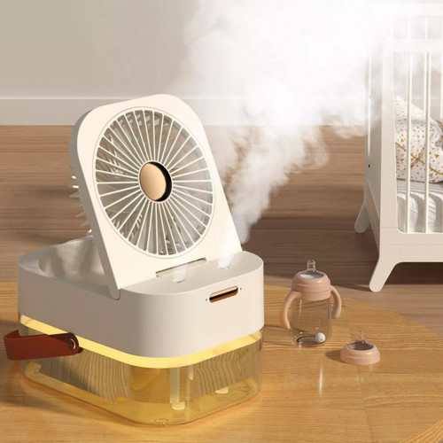 VENTILADOR HUMIDIFICADOR DE ESCRITORIO
