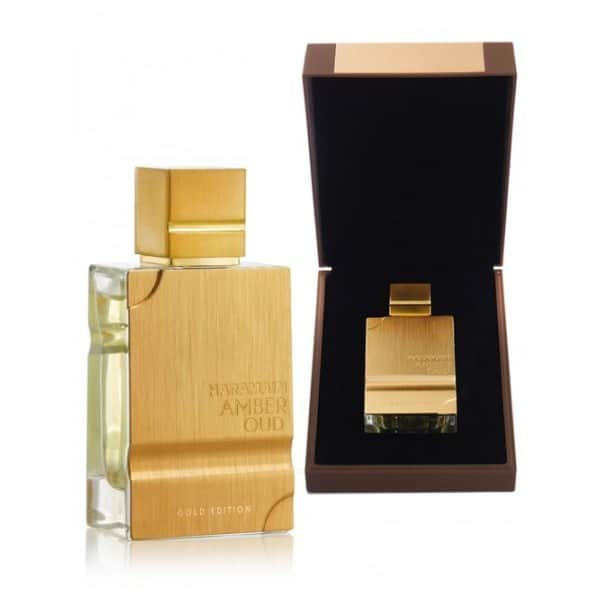 1 PERFUME HARAMAIN AMBER GOLD ESTUCHE