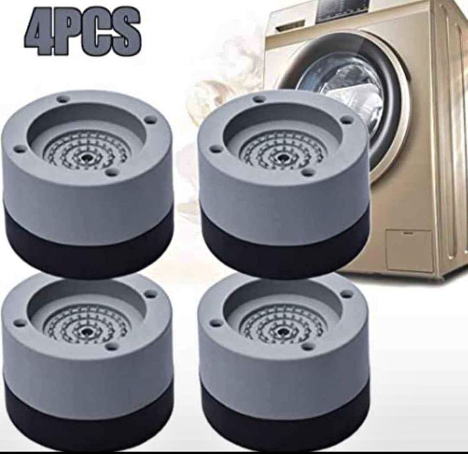 Almohadillas antivibración lavadora seca