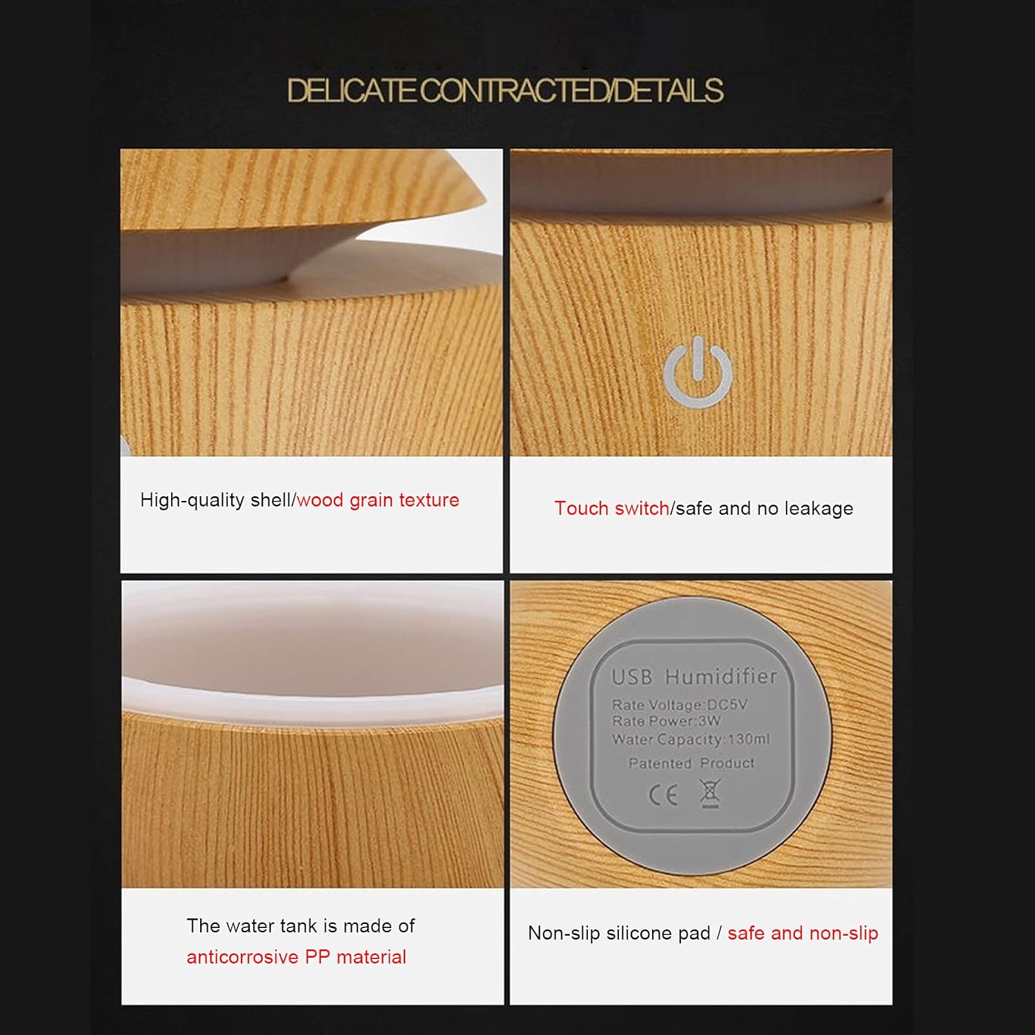 Miniatura 7 de Difusor Humidificador Madera