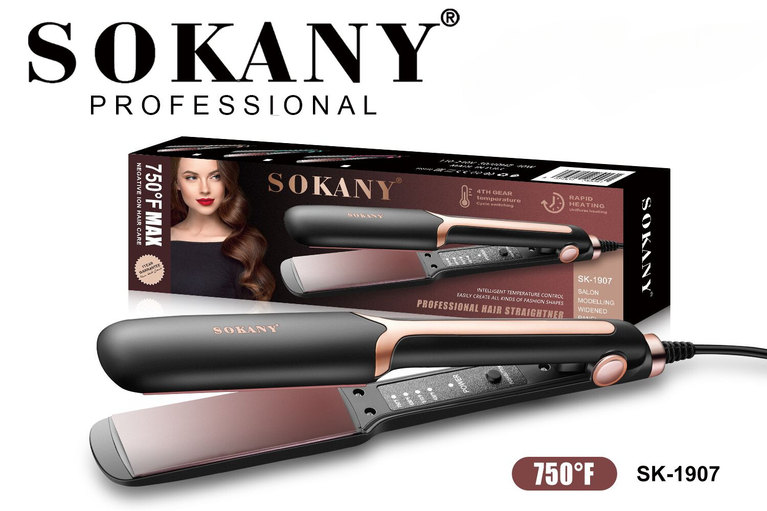 Plancha Para Cabello Profesional