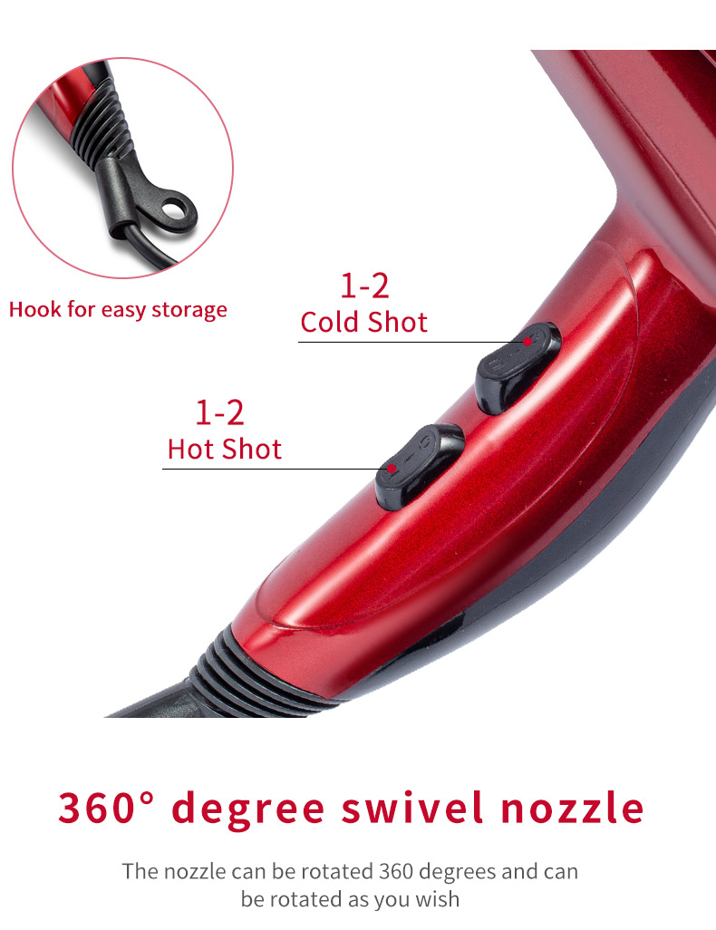 Miniatura 3 de Secador Sokany 3 Velocidades 2400w