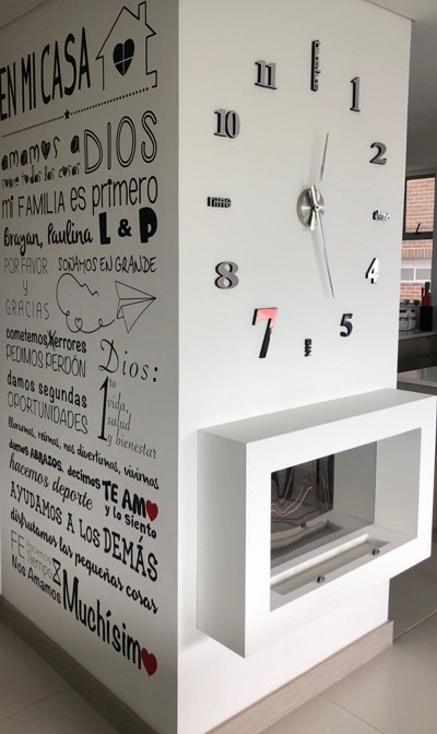 Miniatura 2 de RELOJ DE PARED 3D  100X100CM