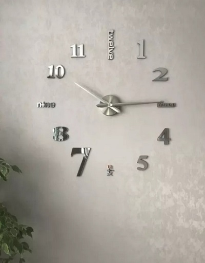Miniatura 3 de RELOJ DE PARED 3D  100X100CM