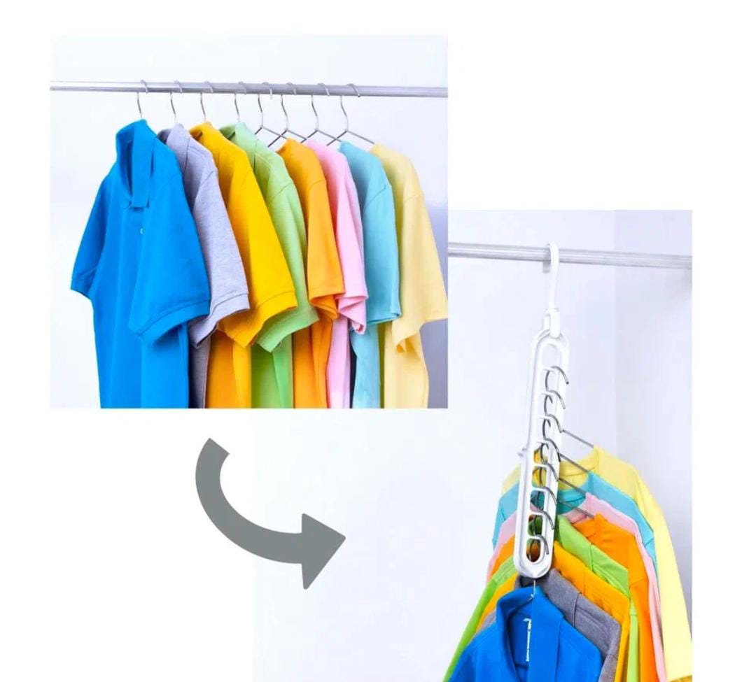 GANCHOS AHORRADORES DE ESPACIO