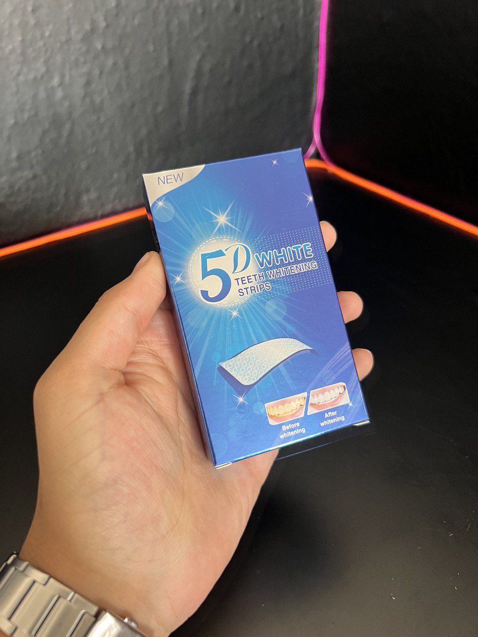 Tiras profesionales blanquear dientes ⚡