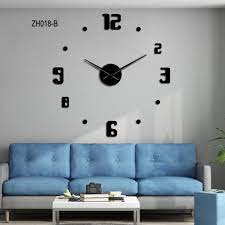 Reloj de pared adhesivo