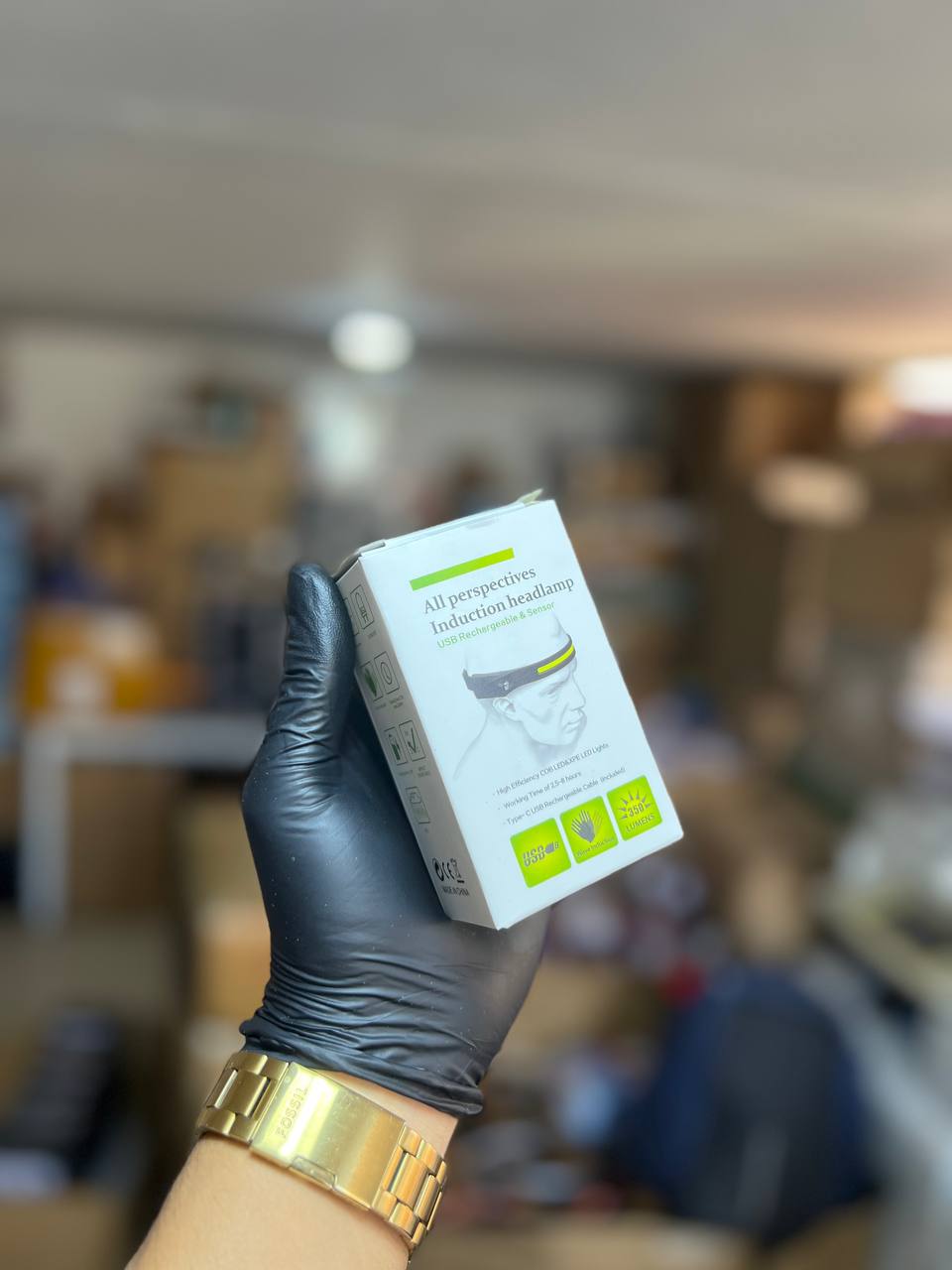 Miniatura 2 de Linterna Led Frontal Recargable ⚡