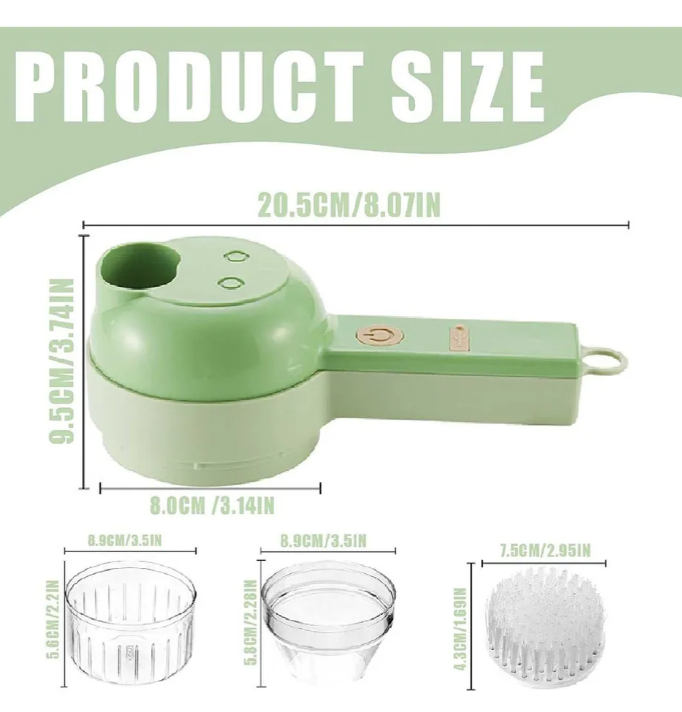 Picador De Verduras 4 en 1