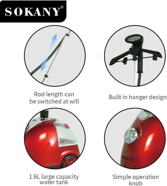 Miniatura 2 de Vaporizador Plancha Vertical 1800W