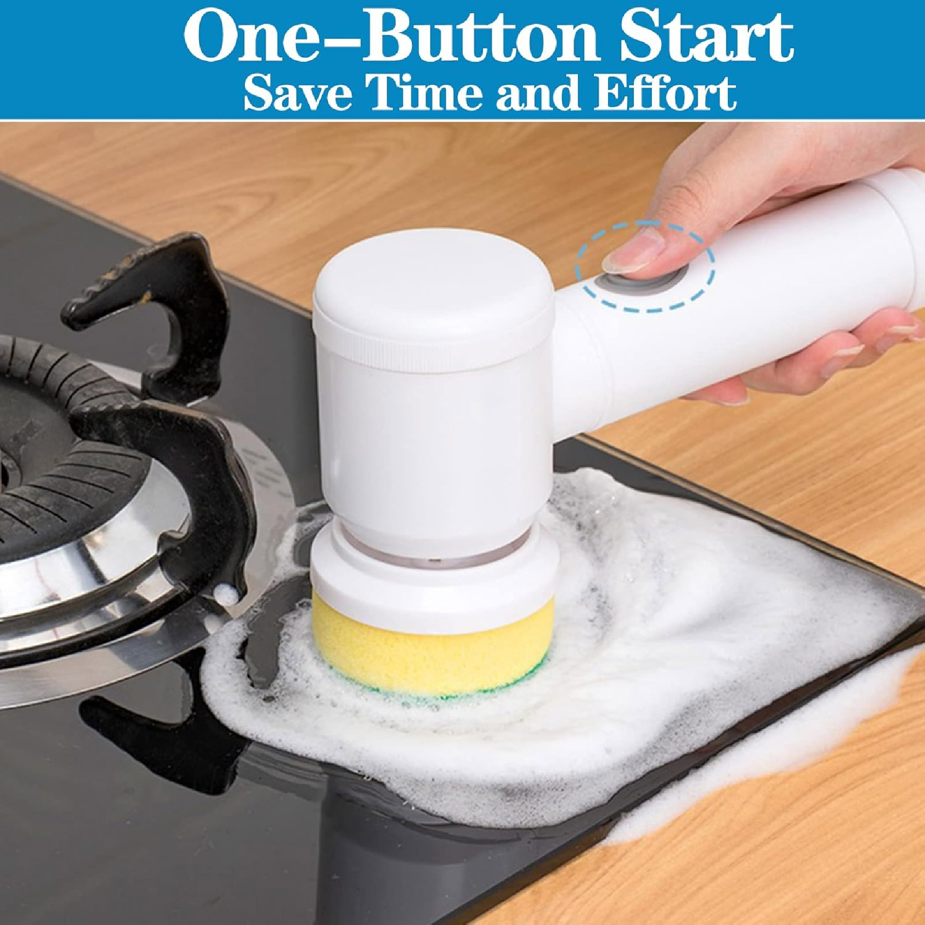 Miniatura 4 de Cepillo Eléctrico De Limpieza 4 en 1