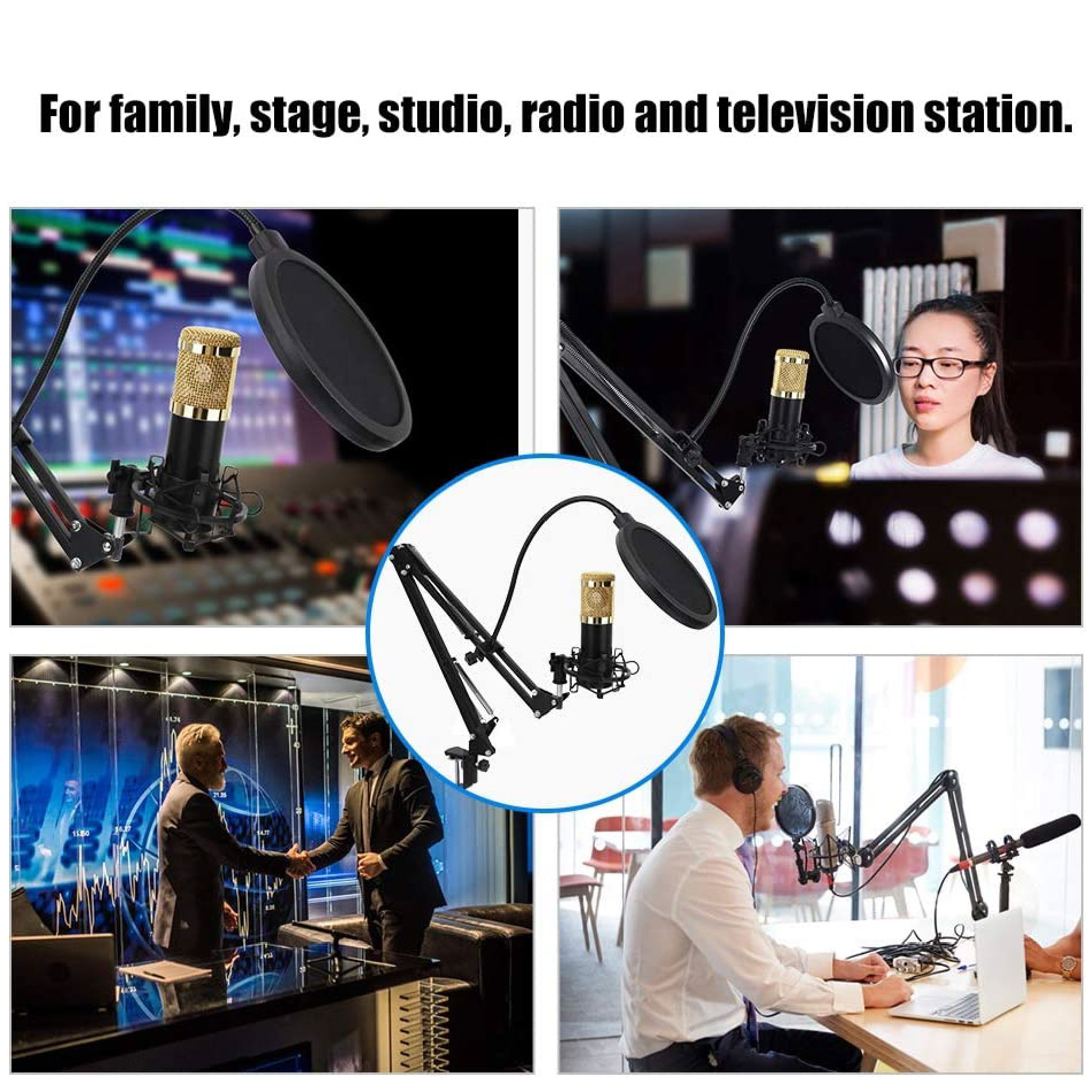 Miniatura 3 de Micrófono condensador voz instrumentos