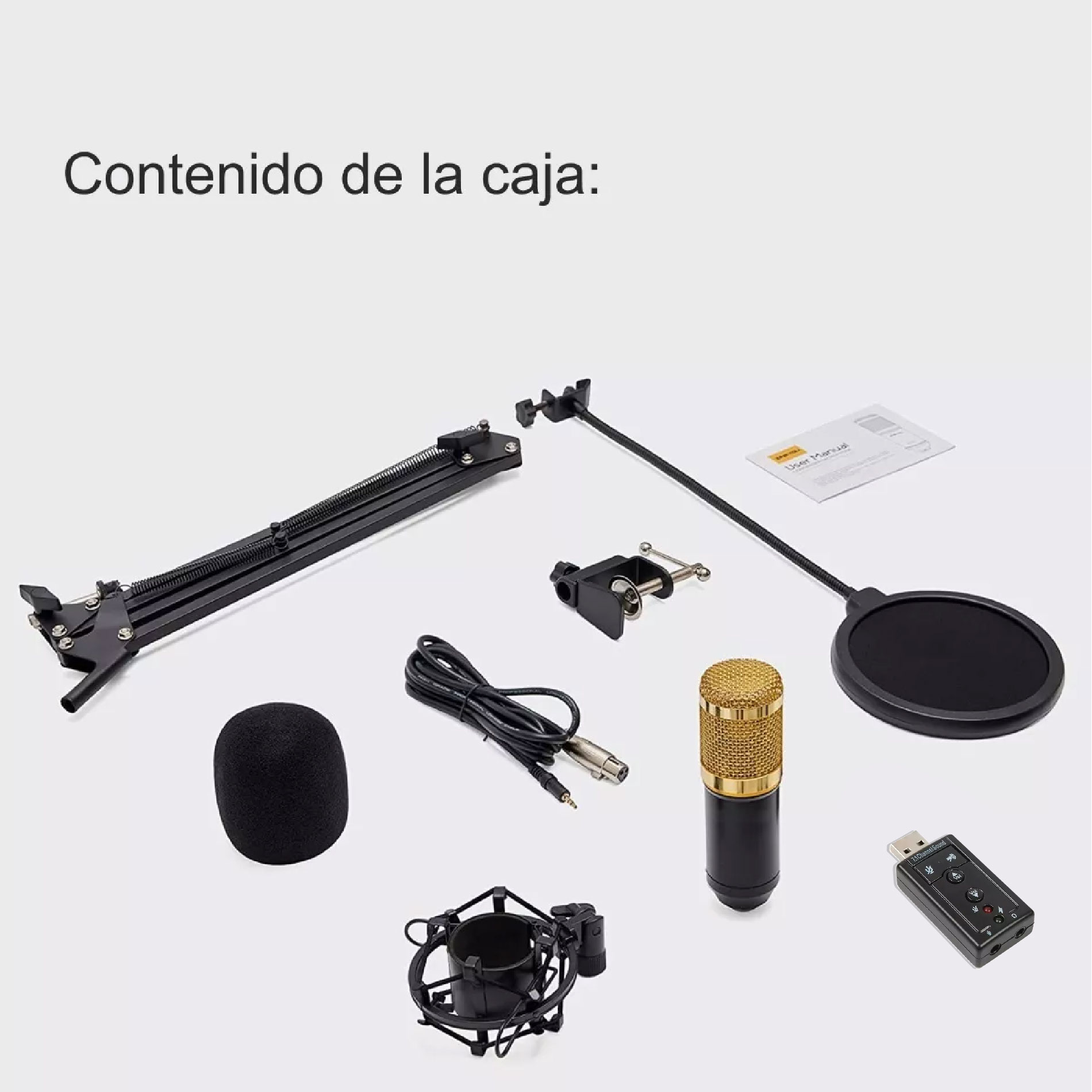 Miniatura 2 de Micrófono condensador voz instrumentos