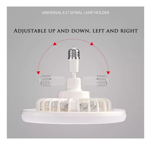 Miniatura 2 de Bombillo Ventilador Led + Control