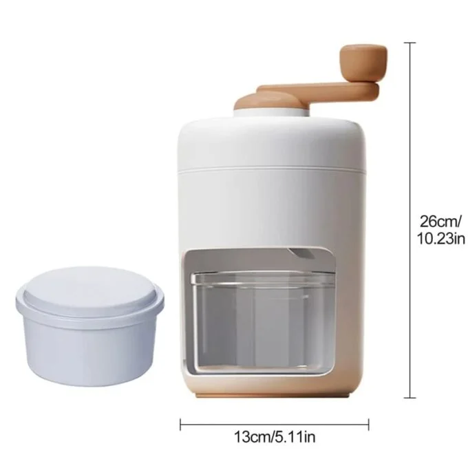 Miniatura 4 de Triturador De Hielo Manual Rallador